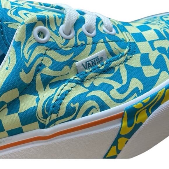 Vans Green Sneakers Vibrant Slip-On Style - Picture 3 of 10